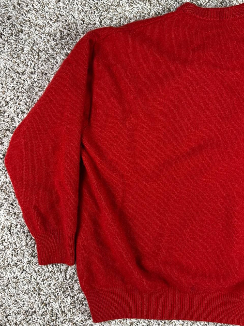 Balenciaga Balenciaga Club Logo Crewneck Sweater in Cashmere & Wool Size US S / EU 44-46 / 1 - 14 Thumbnail
