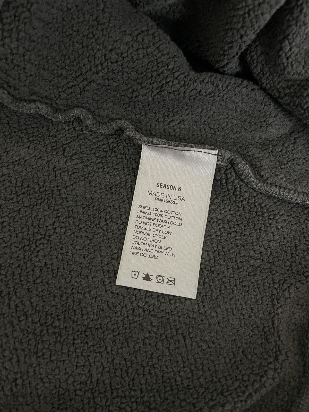 Yeezy Yeezy Season 6 Hoodie Core Size US XL / EU 56 / 4 - 5 Thumbnail