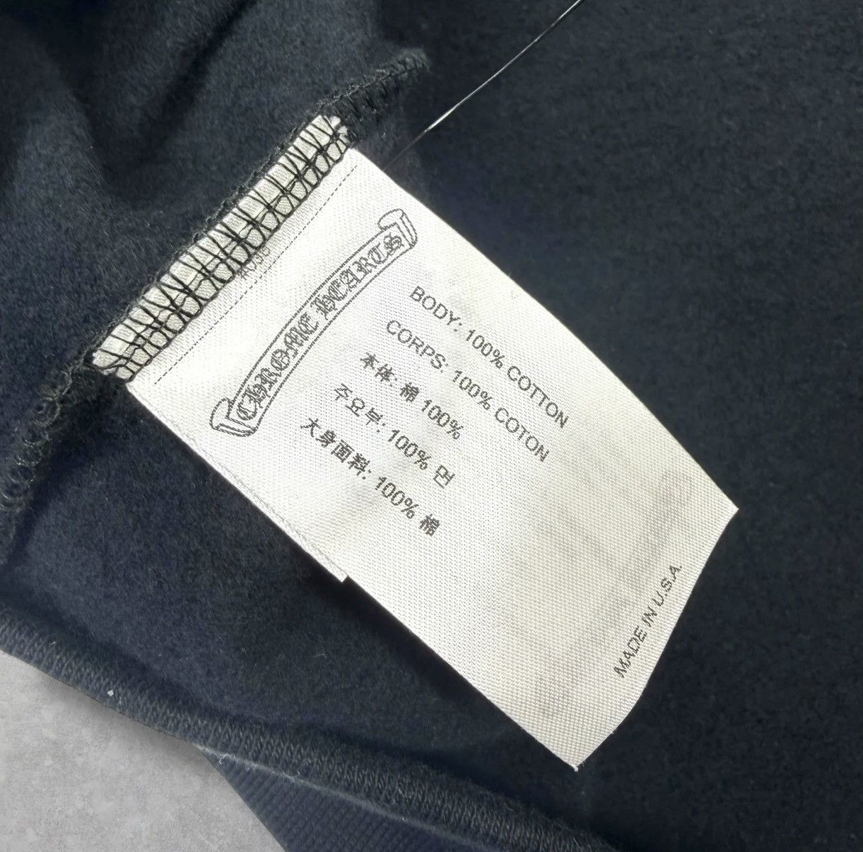 Chrome Hearts New Chrome Hearts Scroll Logo Hoodie Size Large Size US L / EU 52-54 / 3 - 6 Thumbnail