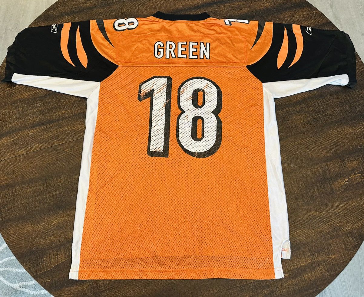 VTG Reebok AJ Green Cincinnati Bengals Men’s Jersey-Medium