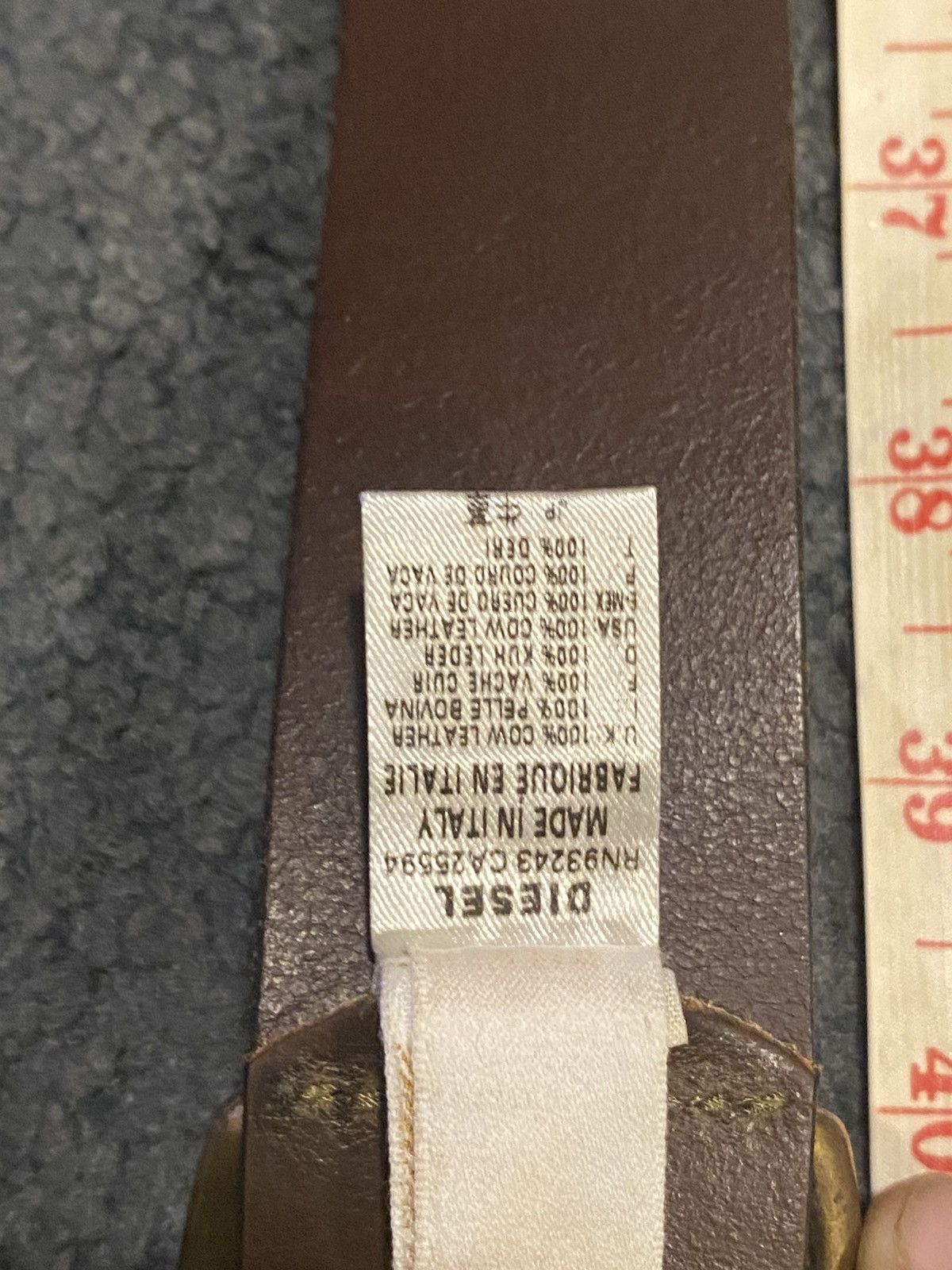 Diesel × Vintage VINTAGE DIESEL I BELT Size 34 - 7 Thumbnail