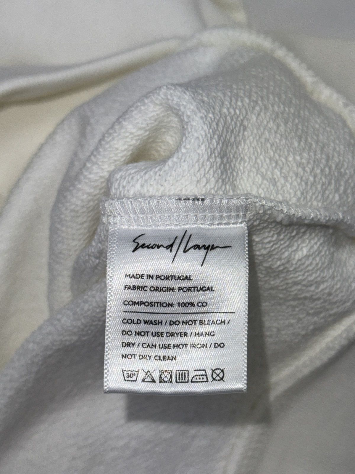 Second/Layer LOGO EMBROIDERED SWEATSHIRT Size US L / EU 52-54 / 3 - 6 Thumbnail