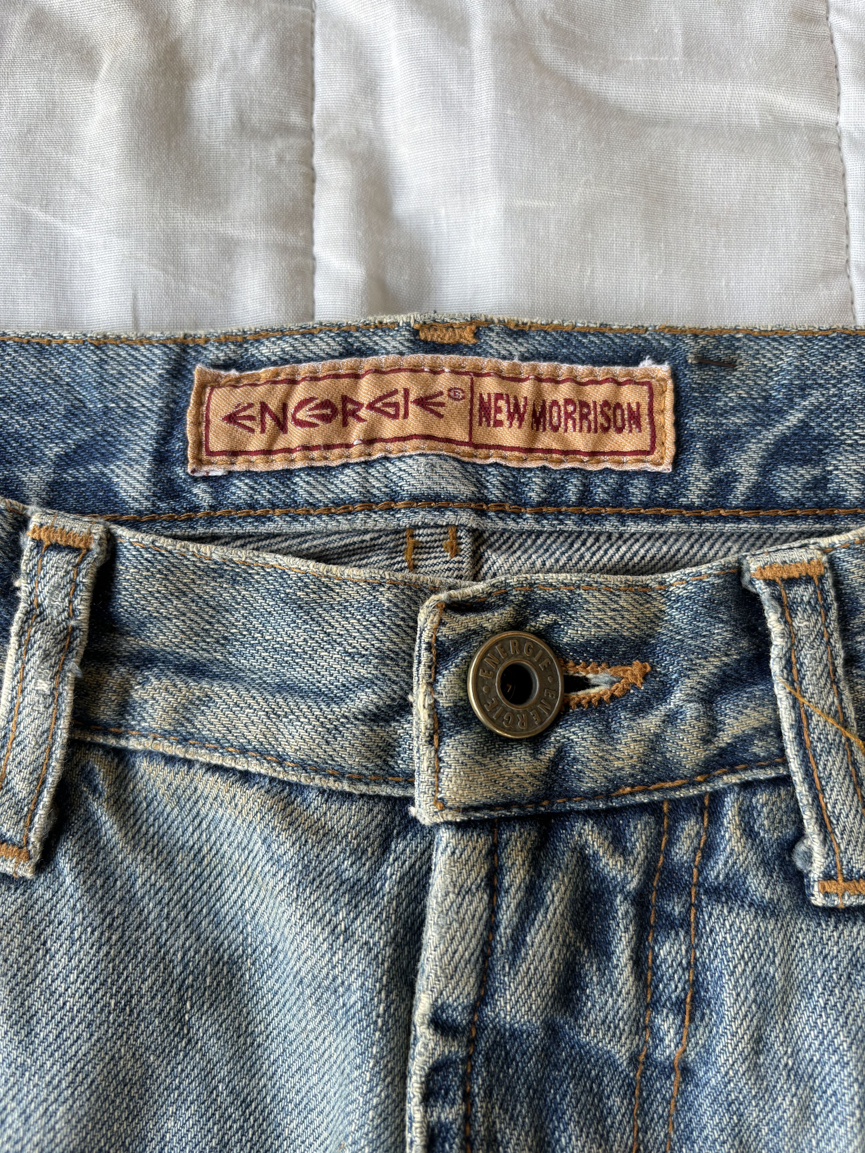 14th Addiction × Energie × If Six Was Nine Vintage Energie Thrashed Rusty Distress Jean Size US 32 / EU 48 - 9 Thumbnail