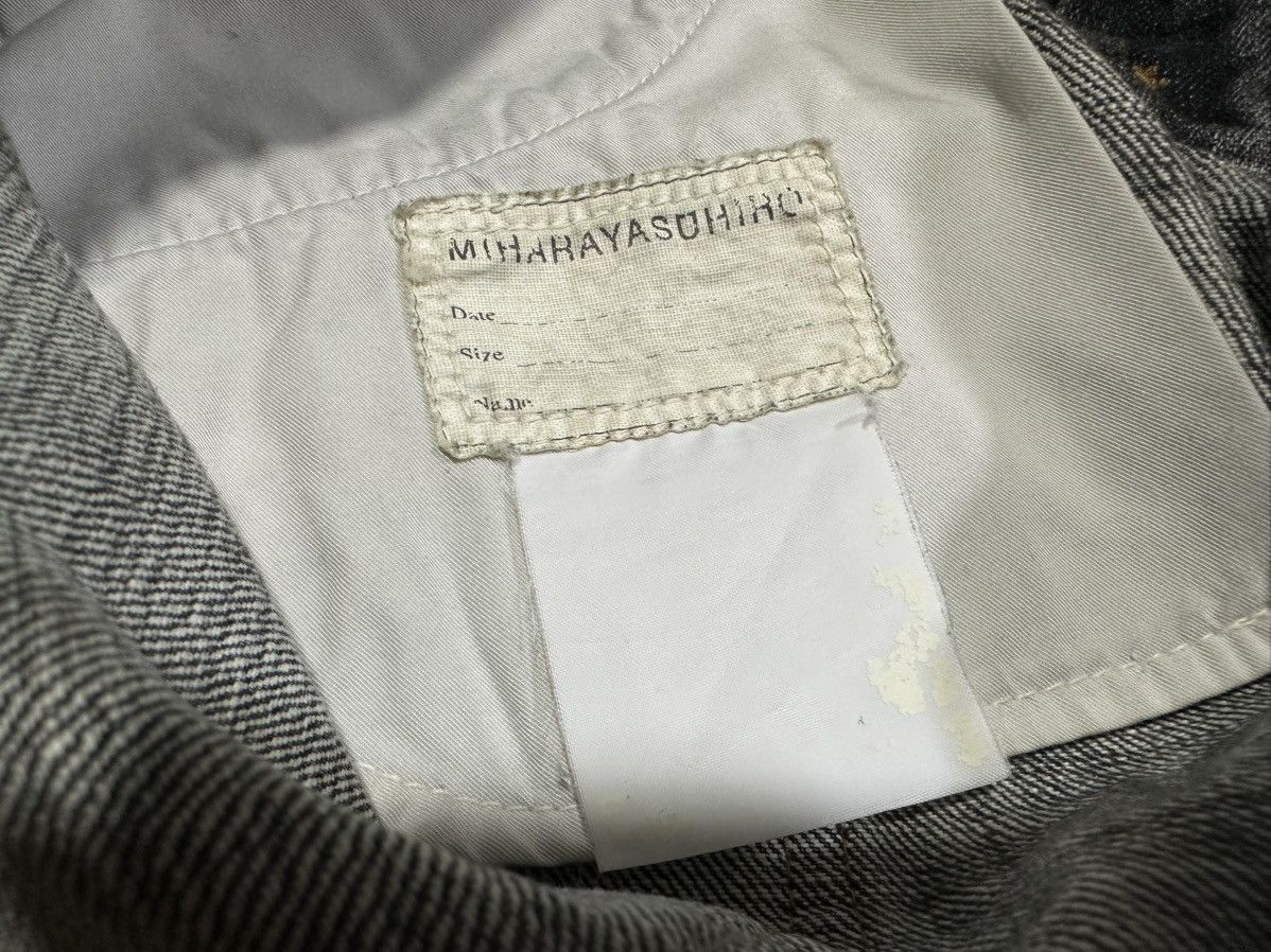 Maison MIHARA YASUHIRO 🔥Rare Mihara Yasuhiro Biker Denim Size US 32 / EU 48 - 14 Thumbnail