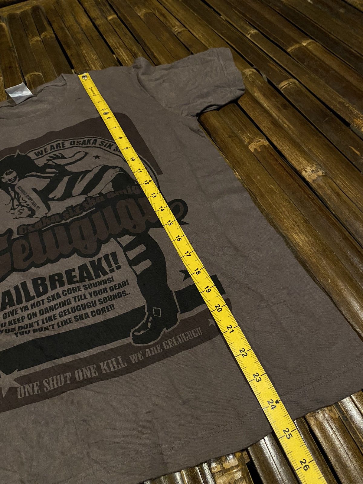 Japanese Brand GELUGUGU TSHIRT Size US S / EU 44-46 / 1 - 8 Thumbnail