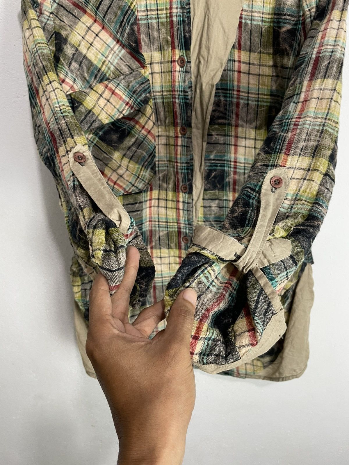 If Six Was Nine Bnx Double layer bleach shirt Size M / US 6-8 / IT 42-44 - 4 Thumbnail