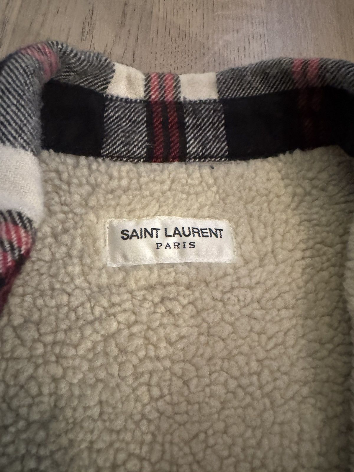 Saint Laurent Paris Saint Laurent Sherling Shirt sizes in photos by tape measure Size US S / EU 44-46 / 1 - 10 Thumbnail