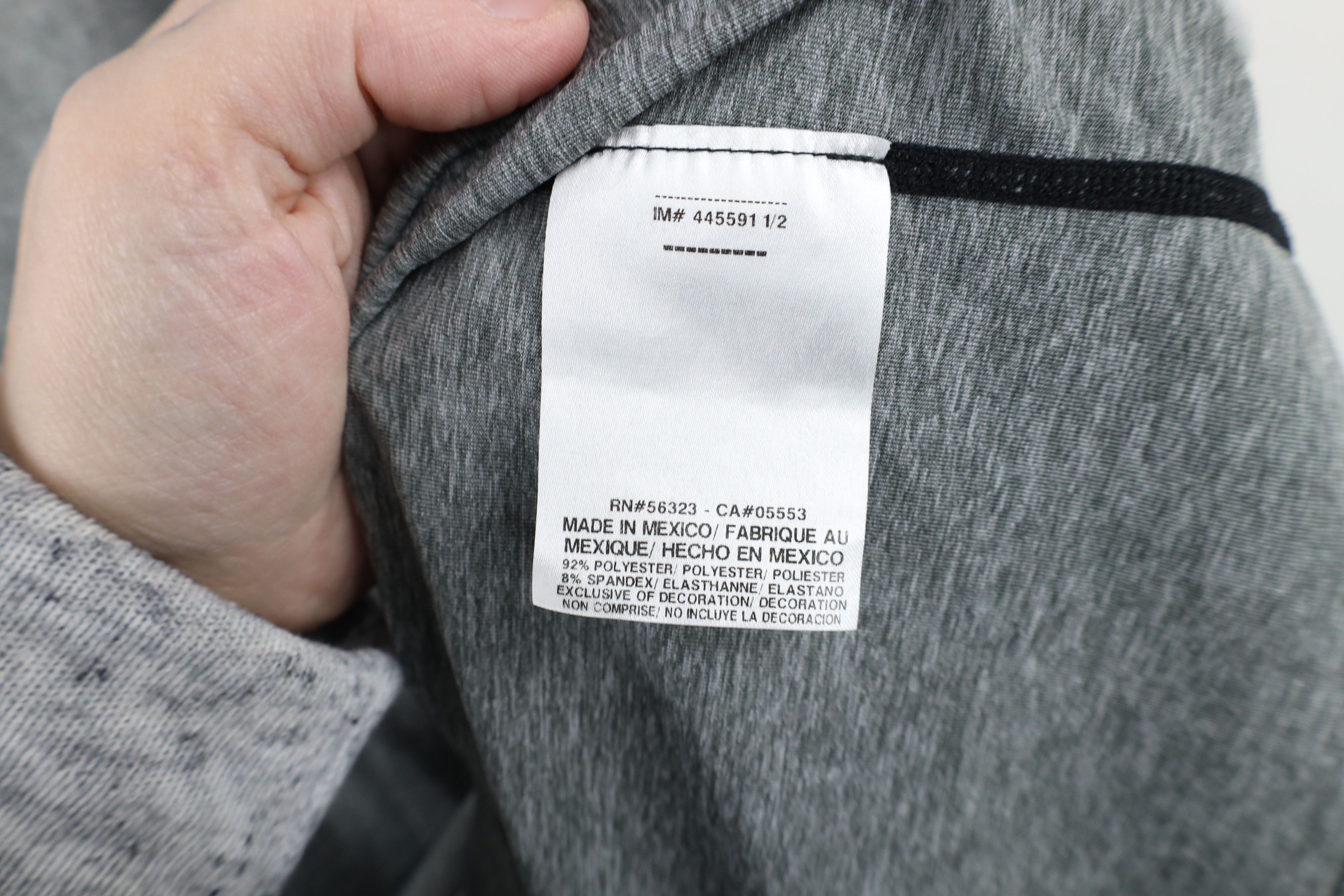 Nike × Vintage Nike Pro Compression Training Running Gym T-Shirt Gray Size US XXL / EU 58 / 5 - 10 Thumbnail
