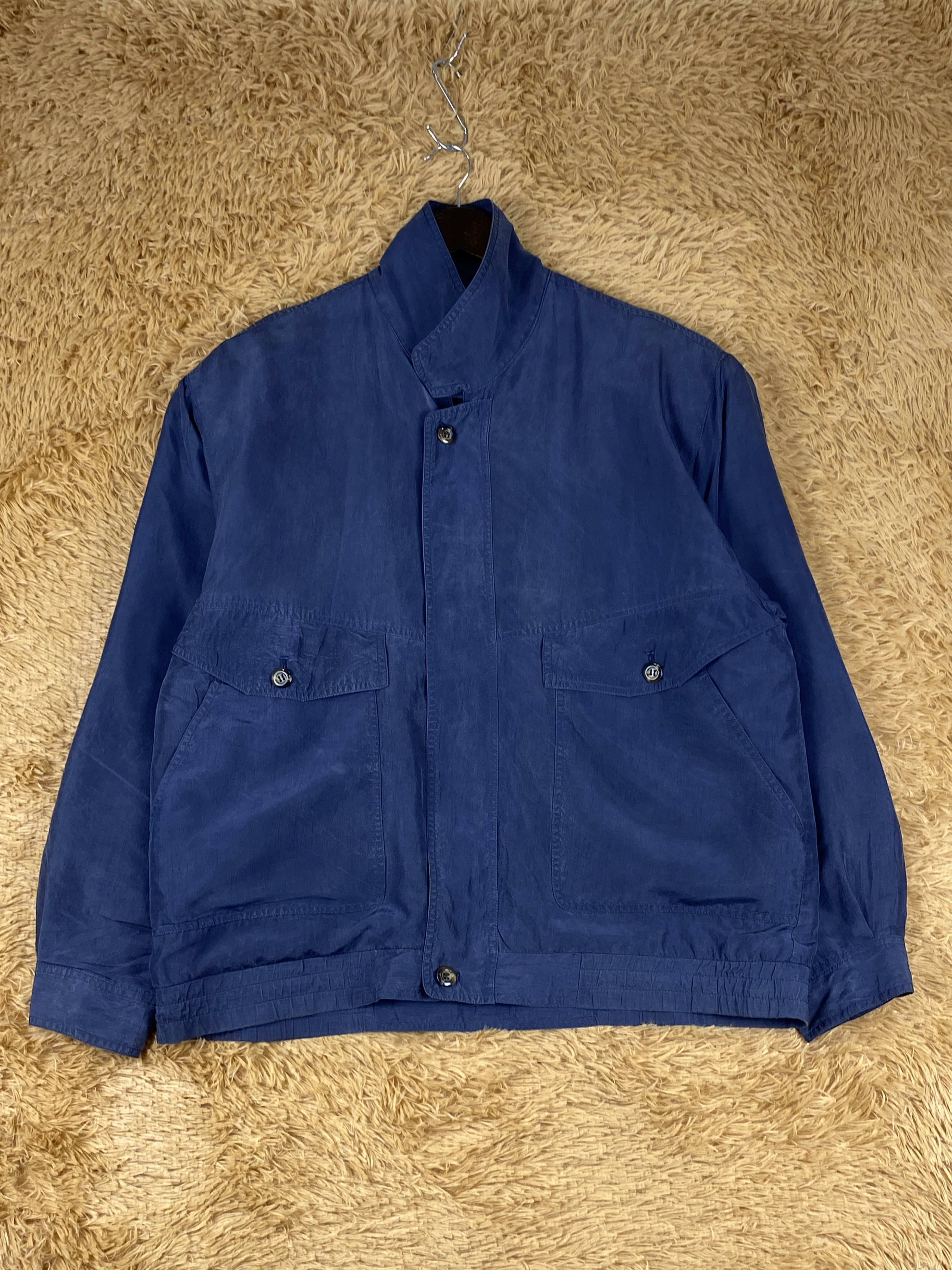 ALAIN DELON Vintage Alain Delon Zip Up jacket J1813 Size US M / EU 48-50 / 2 - 1 Thumbnail