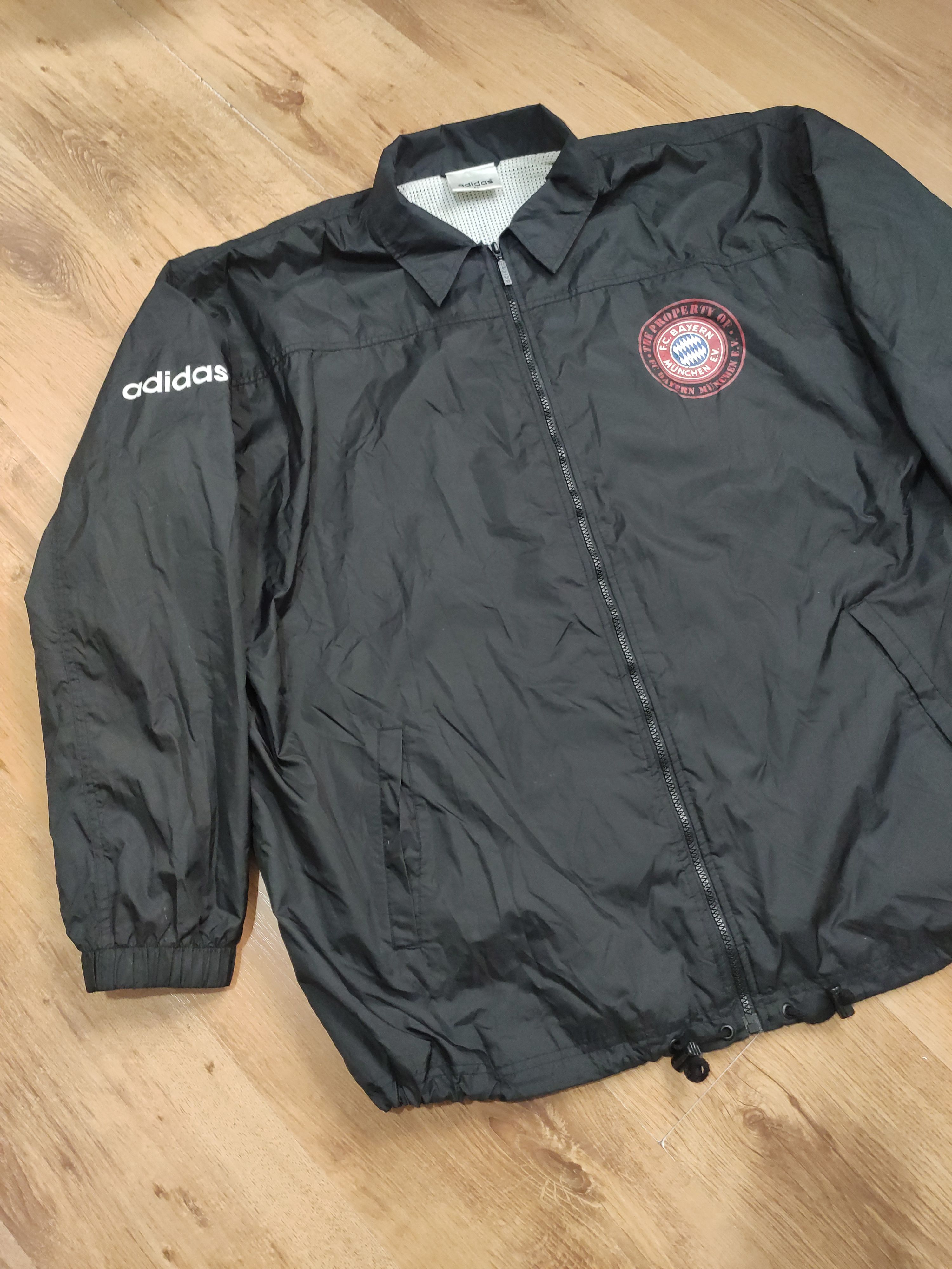 Adidas × Vintage Vintage Adidas FC Bayern München jacket windbreaker XL/XXL Size US XL / EU 56 / 4 - 4 Thumbnail