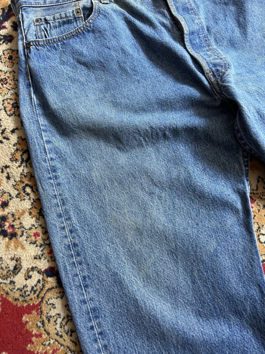 Levi's Vintage Clothing Vintage Levi’s 501 made in usa denim jeans pants Size US 40 / EU 56 - 4 Thumbnail