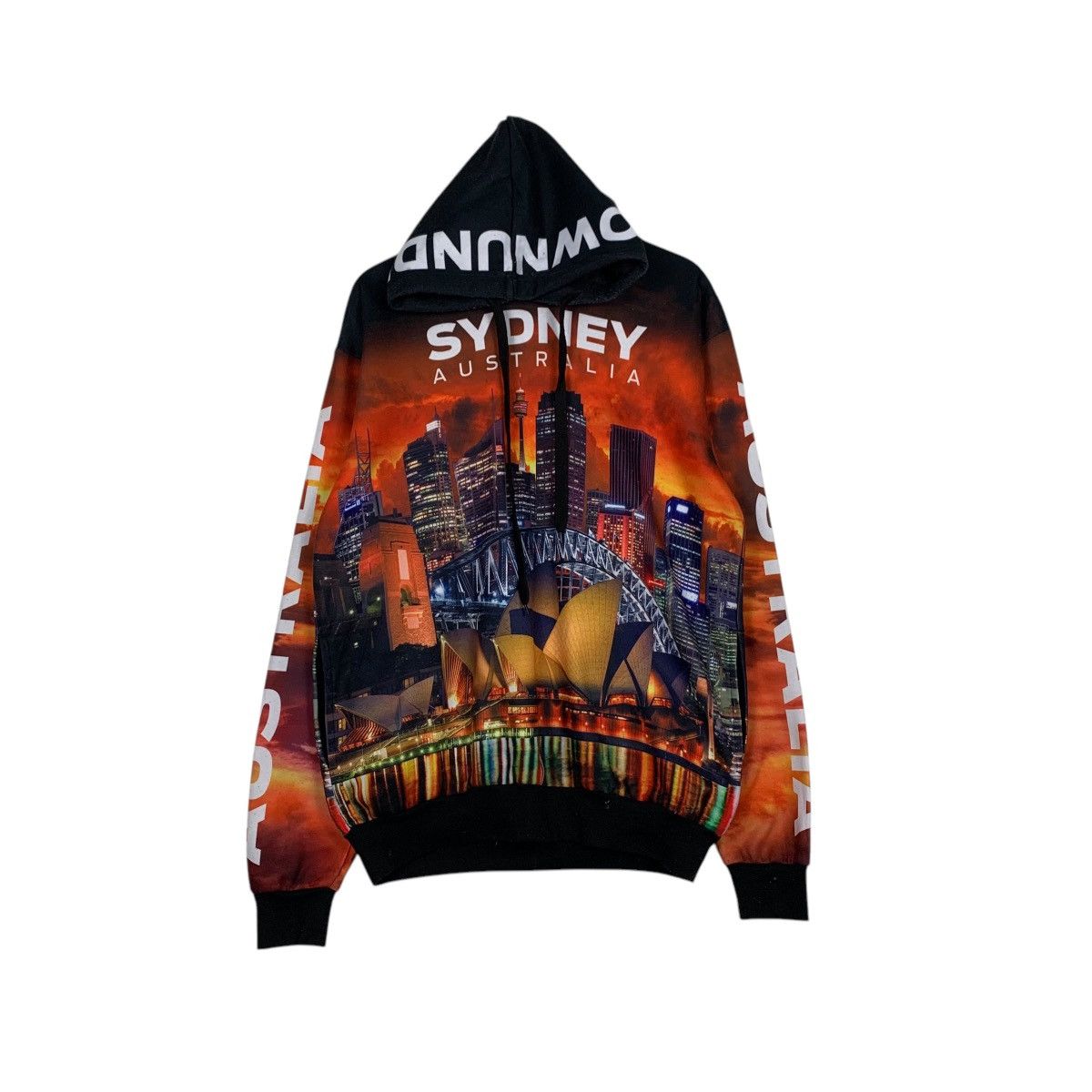 Japanese Brand HOXLEY AUSTRALIA Fullprint Polyester Hoodies #1960-C85 Size US L / EU 52-54 / 3 - 1 Thumbnail