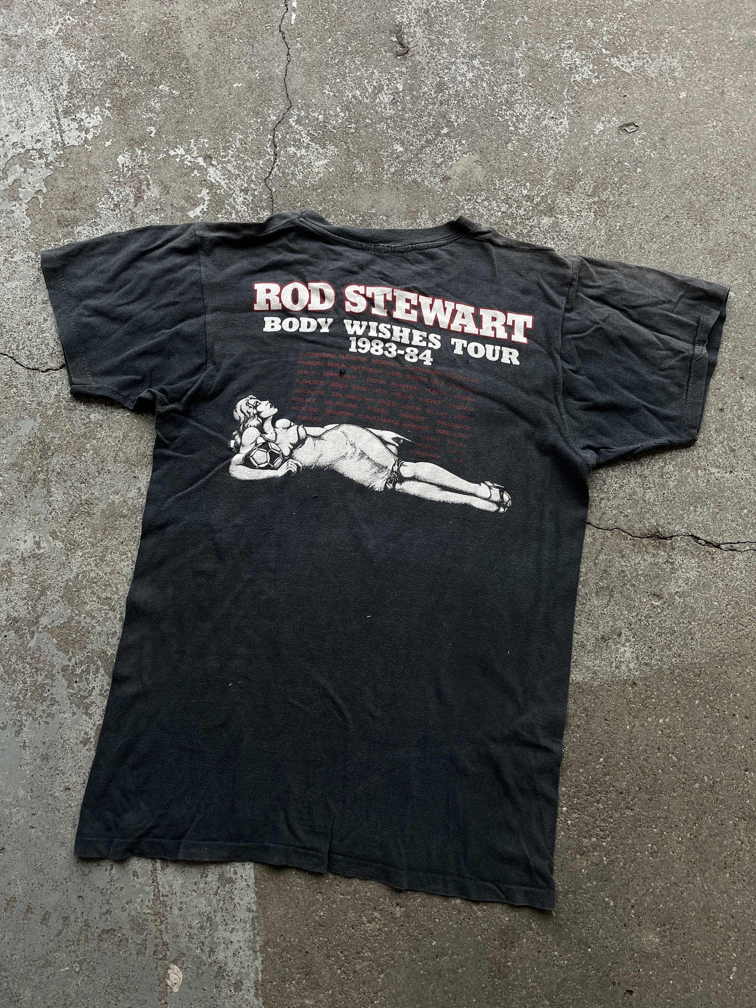 Other Rod Stewart 1984 Body Wishes tour vintage tee Size US S / EU 44-46 / 1 - 4 Thumbnail