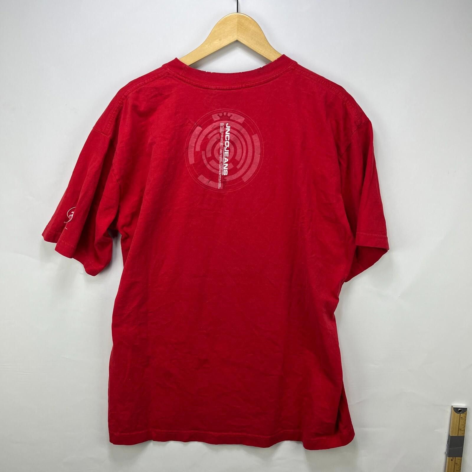 JNCO Vintage Y2K JNCO USA Flag T-Shirt Large Baggy Skater Size US L / EU 52-54 / 3 - 10 Thumbnail