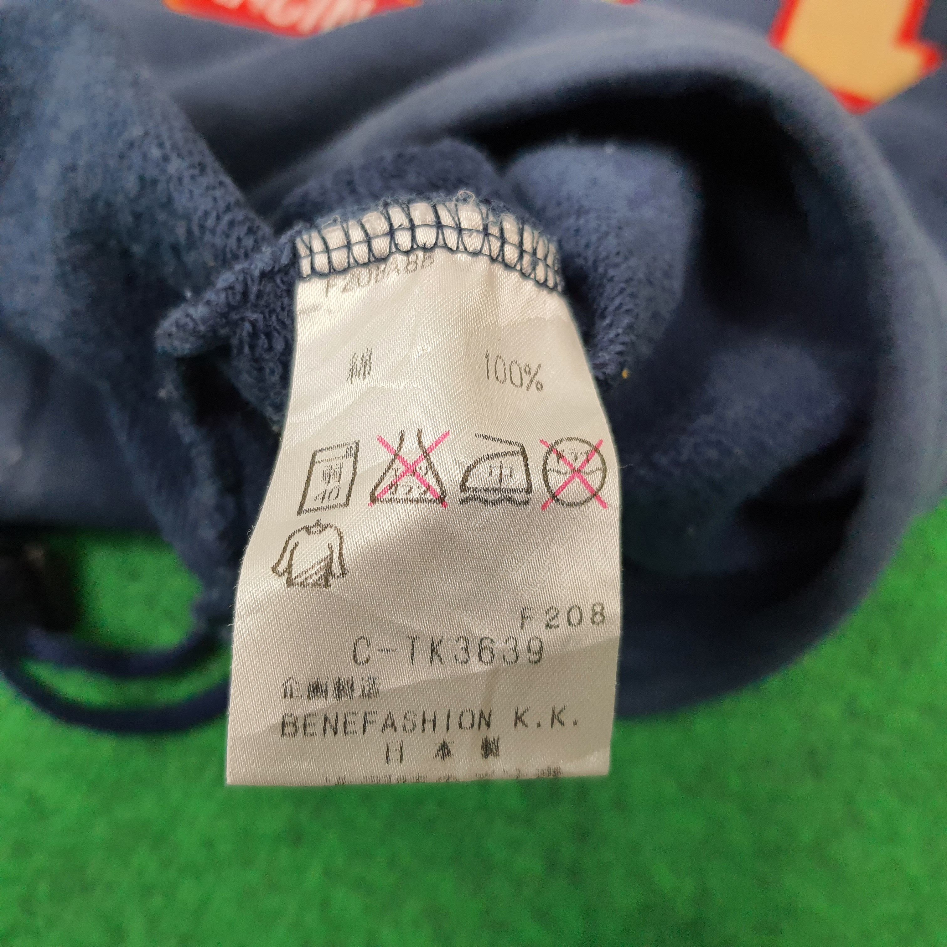Benetton Vintage Benetton Formula 1 Racing Team Sweatshirt C269N22 Size US M / EU 48-50 / 2 - 6 Thumbnail