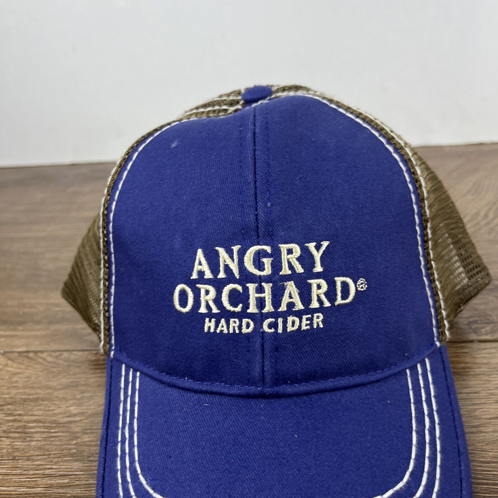 Other Angry Orchard Hat Hard Cider Blue Hat Snapback Angry Orchard Size ONE SIZE - 7 Thumbnail