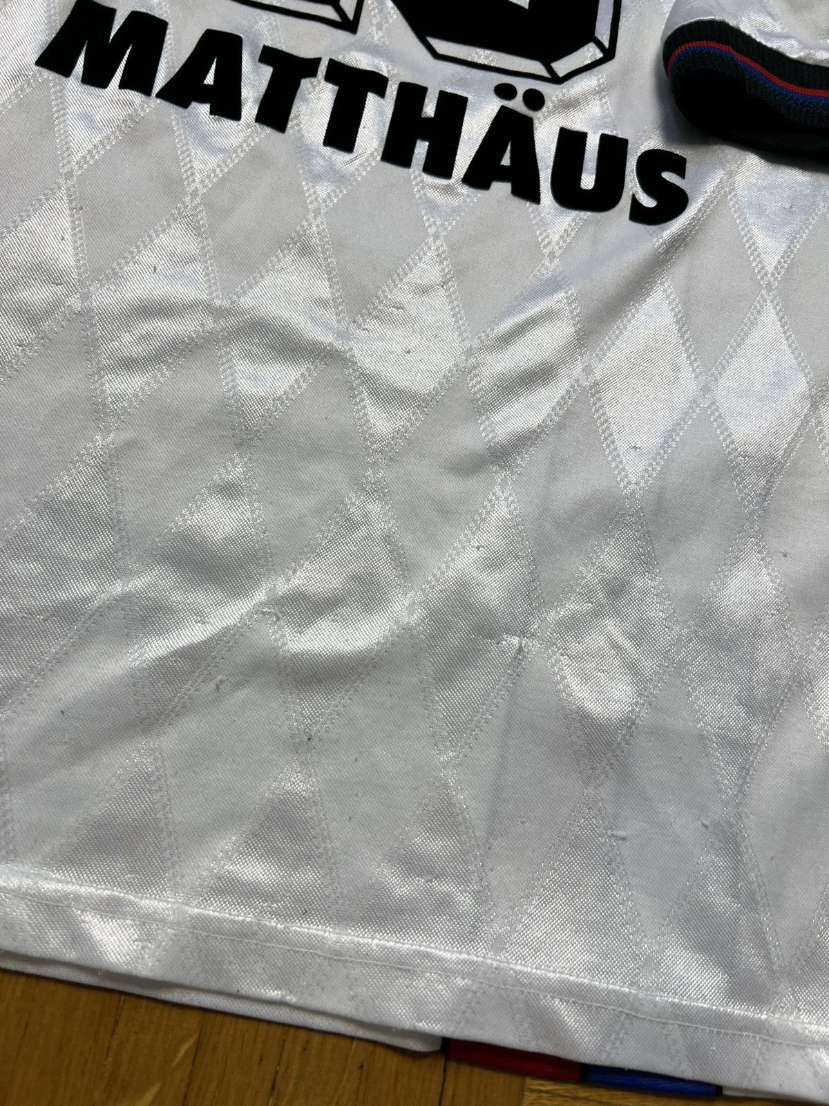 Adidas × Vintage Adidas Bayern Munich 1996/1998 Matthäus #10 Soccer Jersey Size US M / EU 48-50 / 2 - 8 Thumbnail