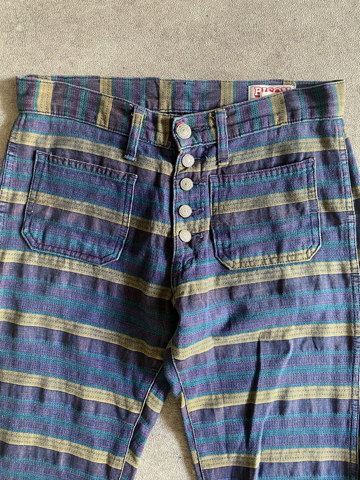 Hysteric Glamour Hysteric style Bison Genuins Western Crazy Flare Stripe Size 26" / US 2 / IT 38 - 2 Thumbnail