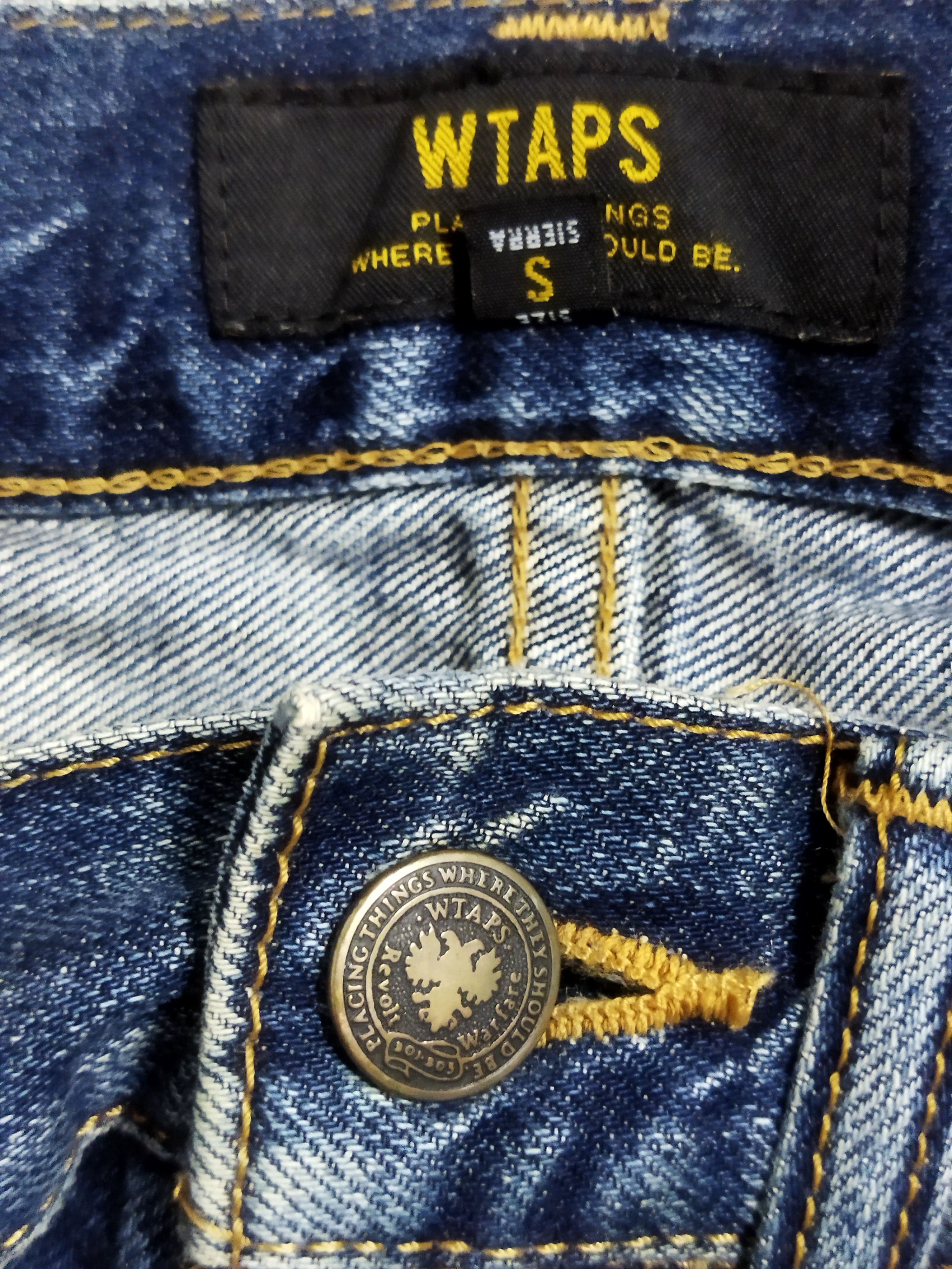 Wtaps Wtaps Distressed Jeans Size US 31 - 4 Thumbnail