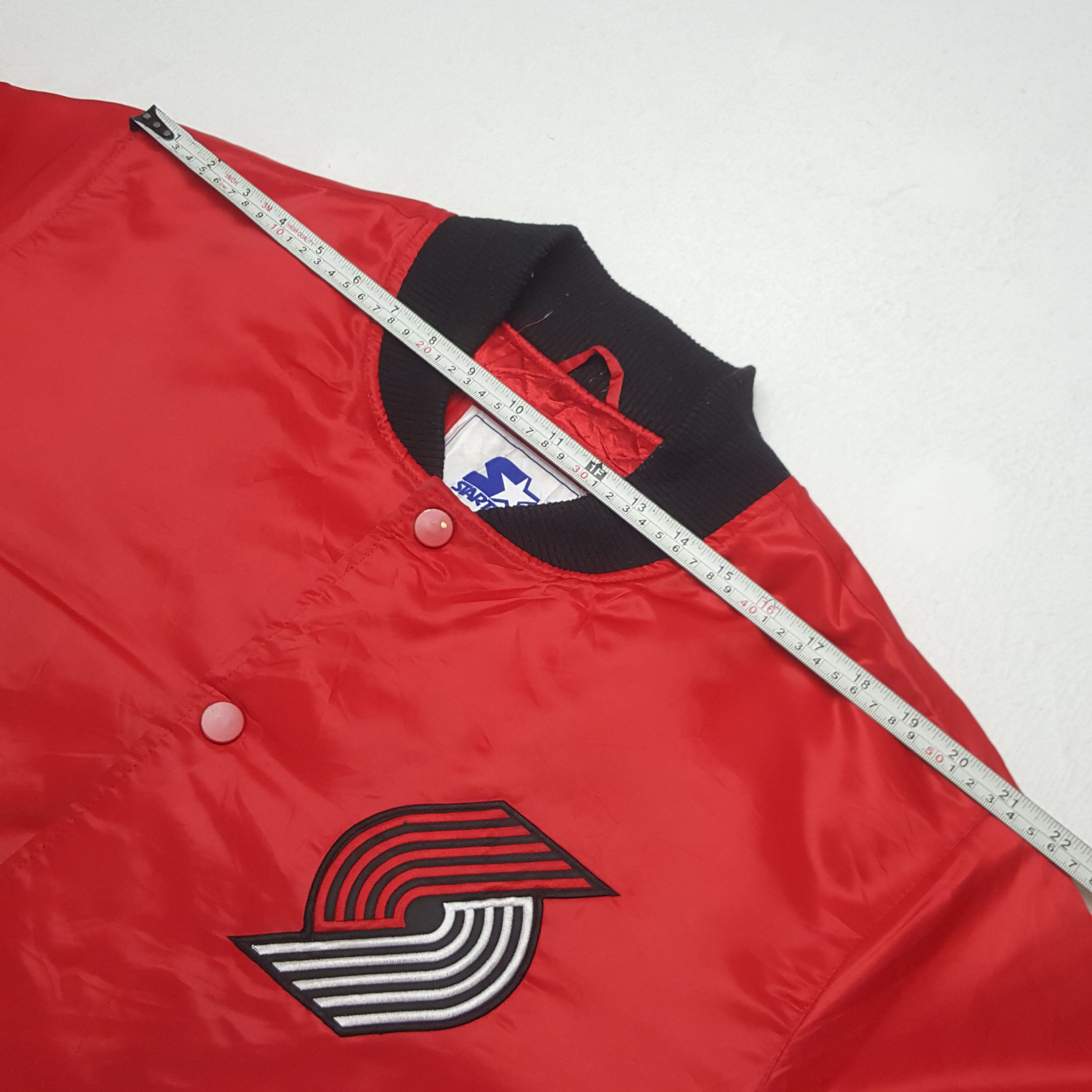 NBA × Starter × Vintage Vintage Ripcity Starter American Basketball Team Jacket Size US XXL / EU 58 / 5 - 6 Thumbnail