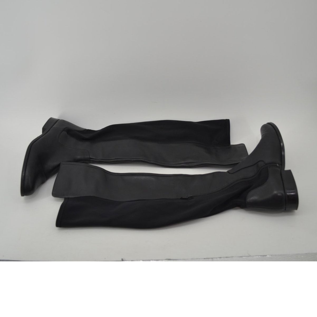 Clarks Clarks Caddy Belle Knee High Boot Leather Black Minimalist 7 Size US 7 / IT 37 - 10 Thumbnail