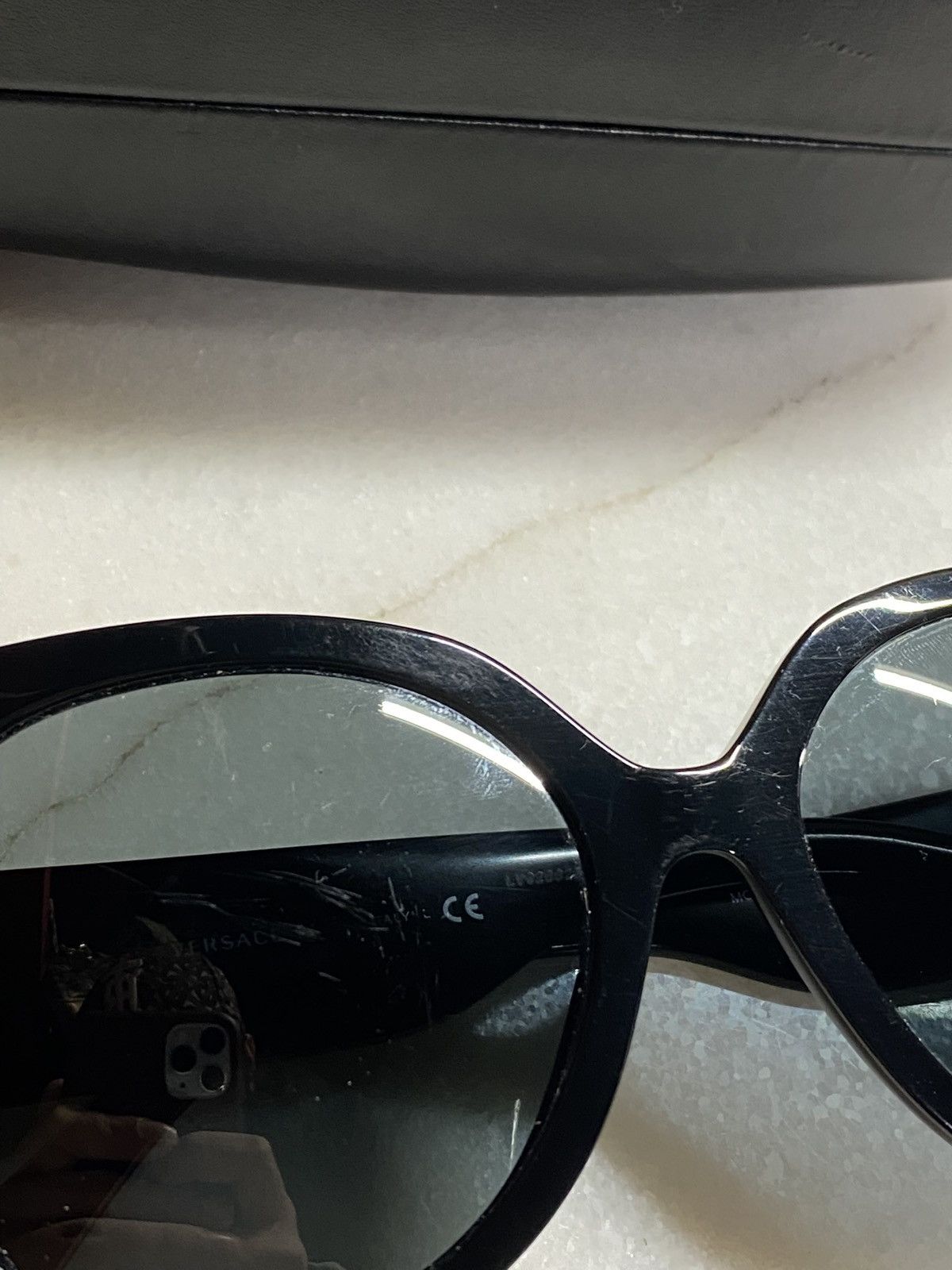Designer Versace Black Medusa Logo Sunglasses Shades Size ONE SIZE - 8 Thumbnail
