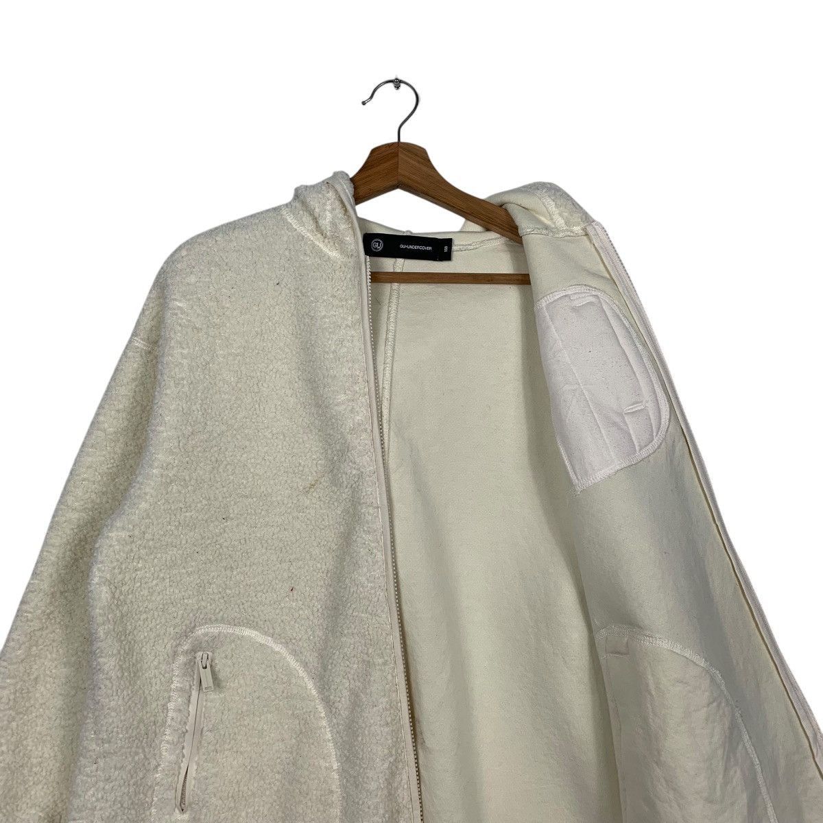GU × Undercover GU Undercover Fleece Hooded Jacket Size US S / EU 44-46 / 1 - 11 Thumbnail