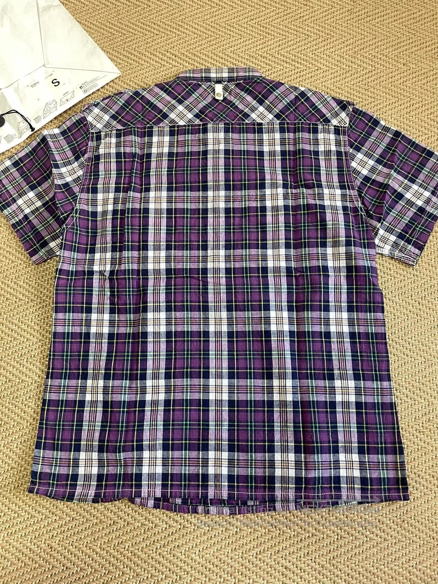 Visvim VISVIM PYLE CHECK Purple Short. Size US S / EU 44-46 / 1 - 2 Thumbnail