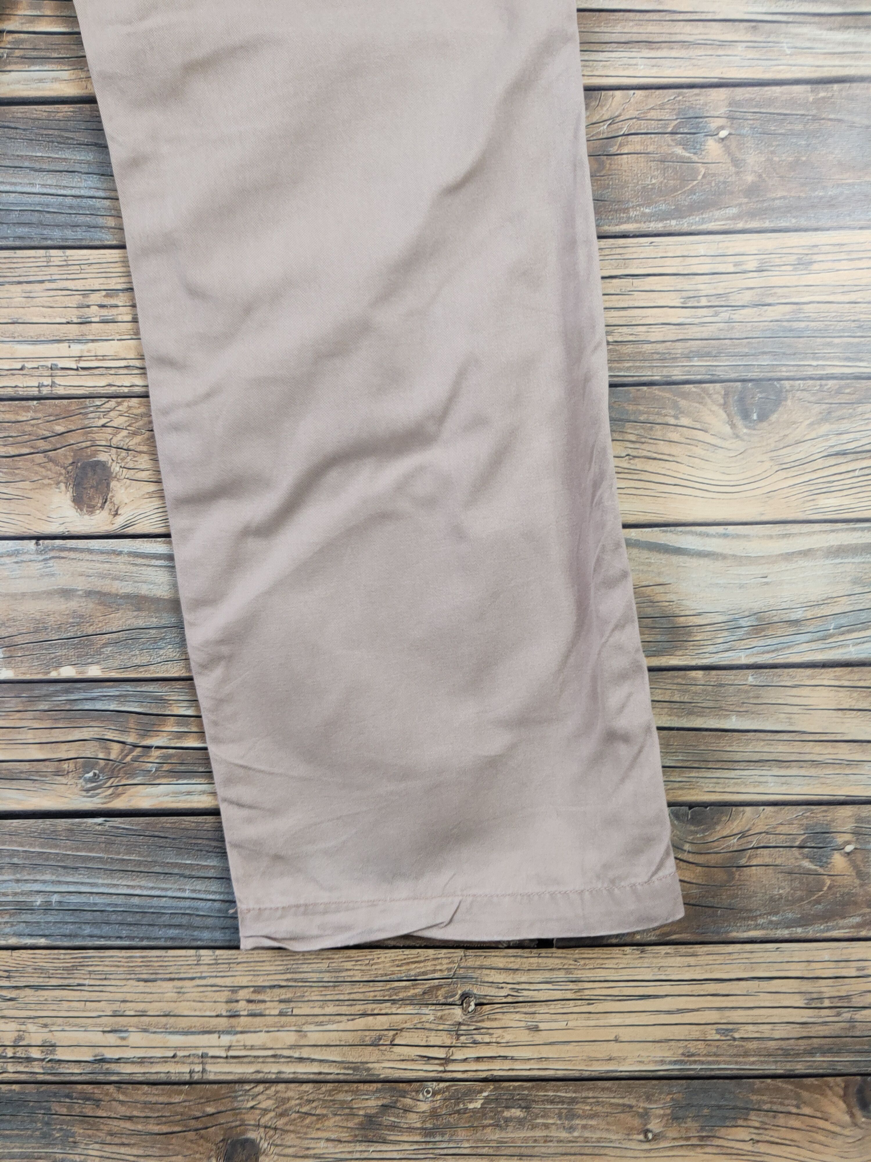 Japanese Brand DLL Anti-Label Jean Beige Multipocket Cargo Pants #521 Size US 33 - 11 Thumbnail