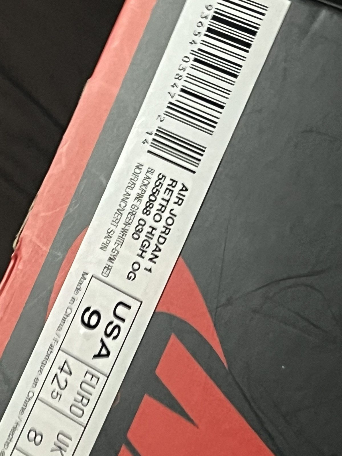 Jordan Brand 2018 Air Jordan Retro 1 Pine Green W Box Size US 9 / EU 42 - 12 Thumbnail