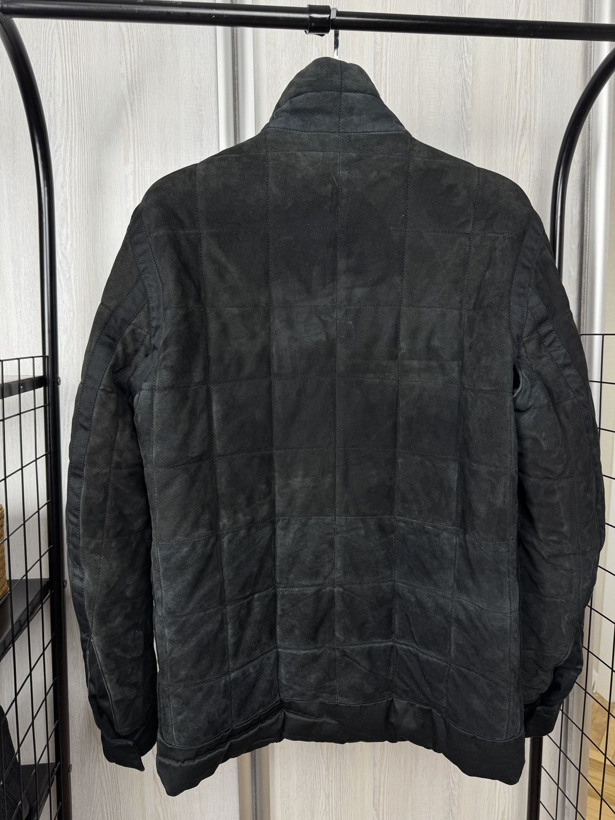 Yves Saint Laurent Yves Saint Laurent Rive Gauche leather suede biker jacket Size US L / EU 52-54 / 3 - 13 Thumbnail