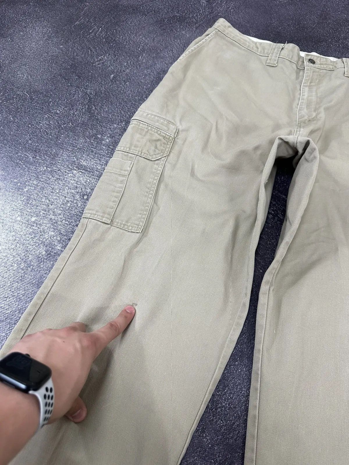 Dickies × Vintage Vintage Dickies American Hype Work Baggy Chino Cargo Pants Size US 38 / EU 54 - 11 Thumbnail