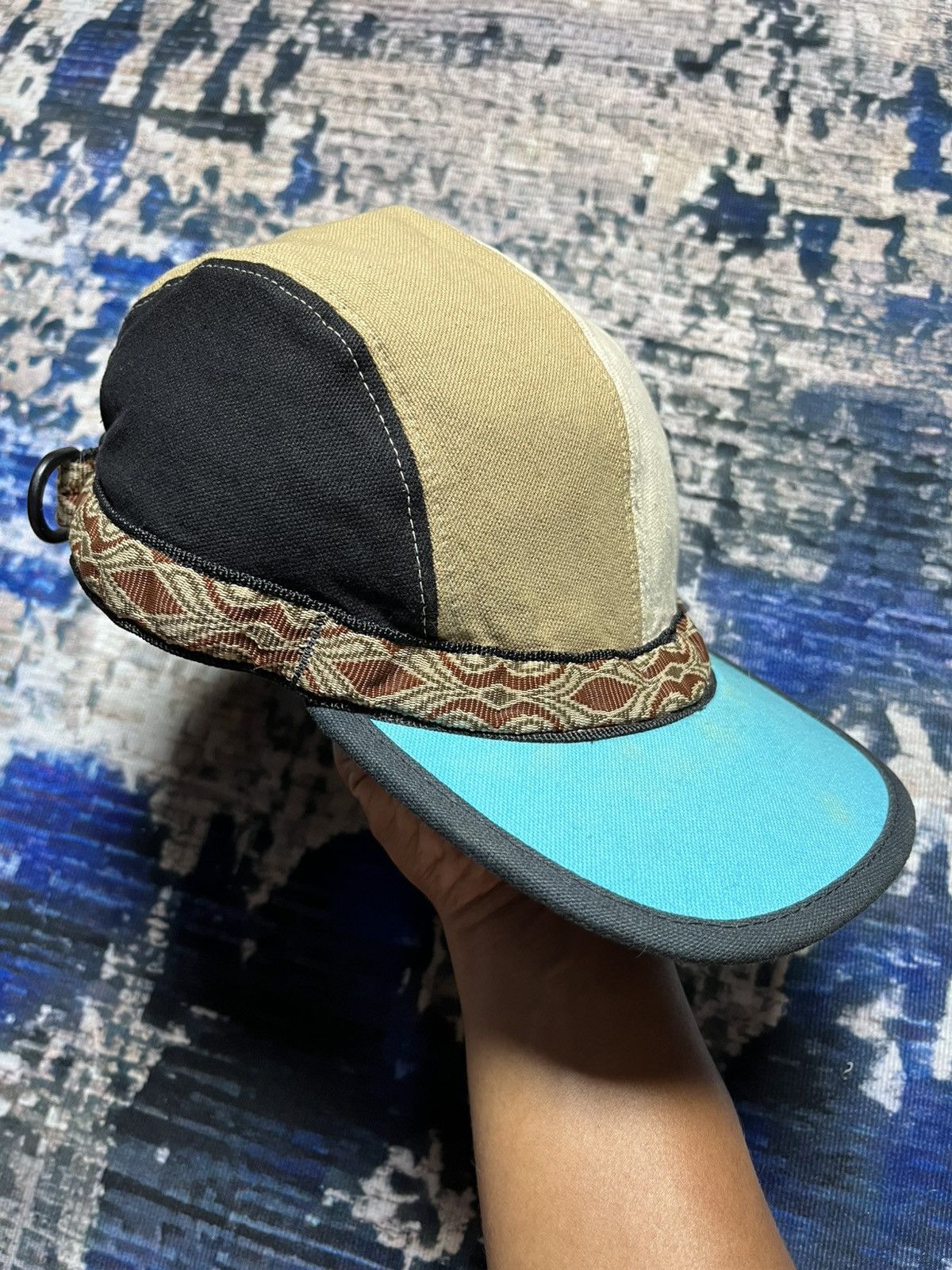 KAVU 🔥RARE Vintage KAVU Panel Multicolour Cap 90s Size ONE SIZE - 4 Thumbnail