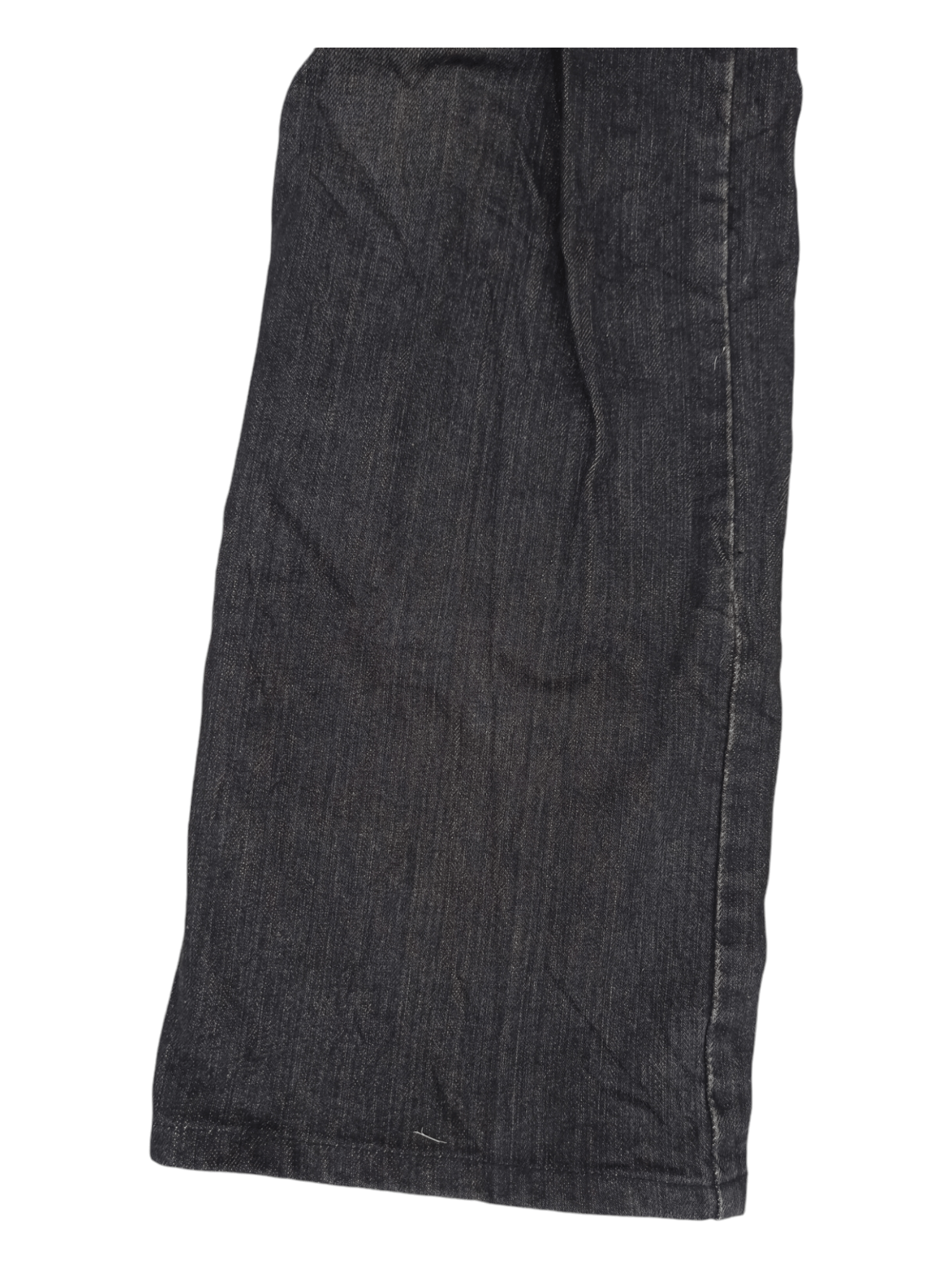 Japanese Brand Japanese Black Denim Lace Up Zipper Flared Jeans Size US 31 - 13 Thumbnail