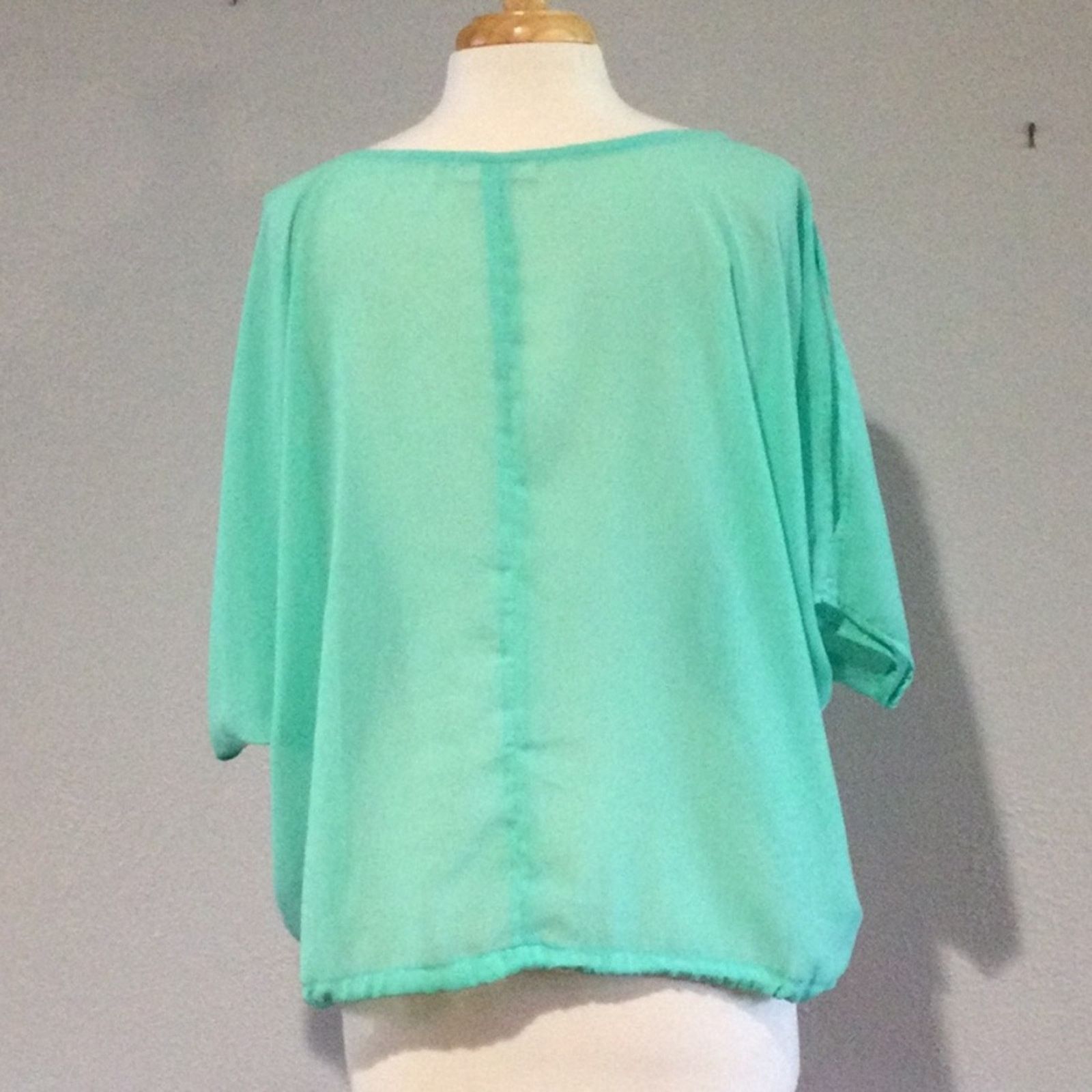 Other Ya Los Angeles Sheer Cold Shoulder Blouse Small Size S / US 4 / IT 40 - 8 Thumbnail