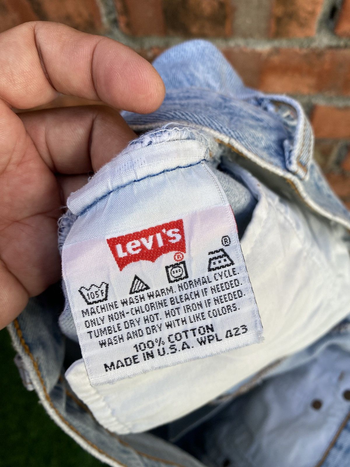 Levi's Vintage Clothing W32x31.5 Vintage levi's 501 made in USA Size US 32 / EU 48 - 6 Thumbnail
