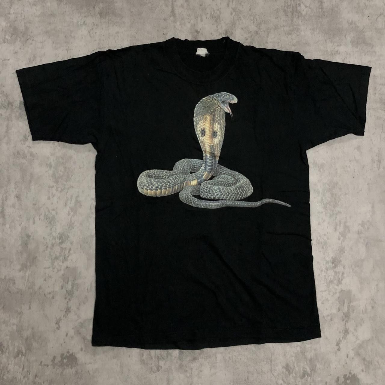 Other Black Cobra Snake Graphic T-Shirt #skater Size US L / EU 52-54 / 3 - 1 Thumbnail