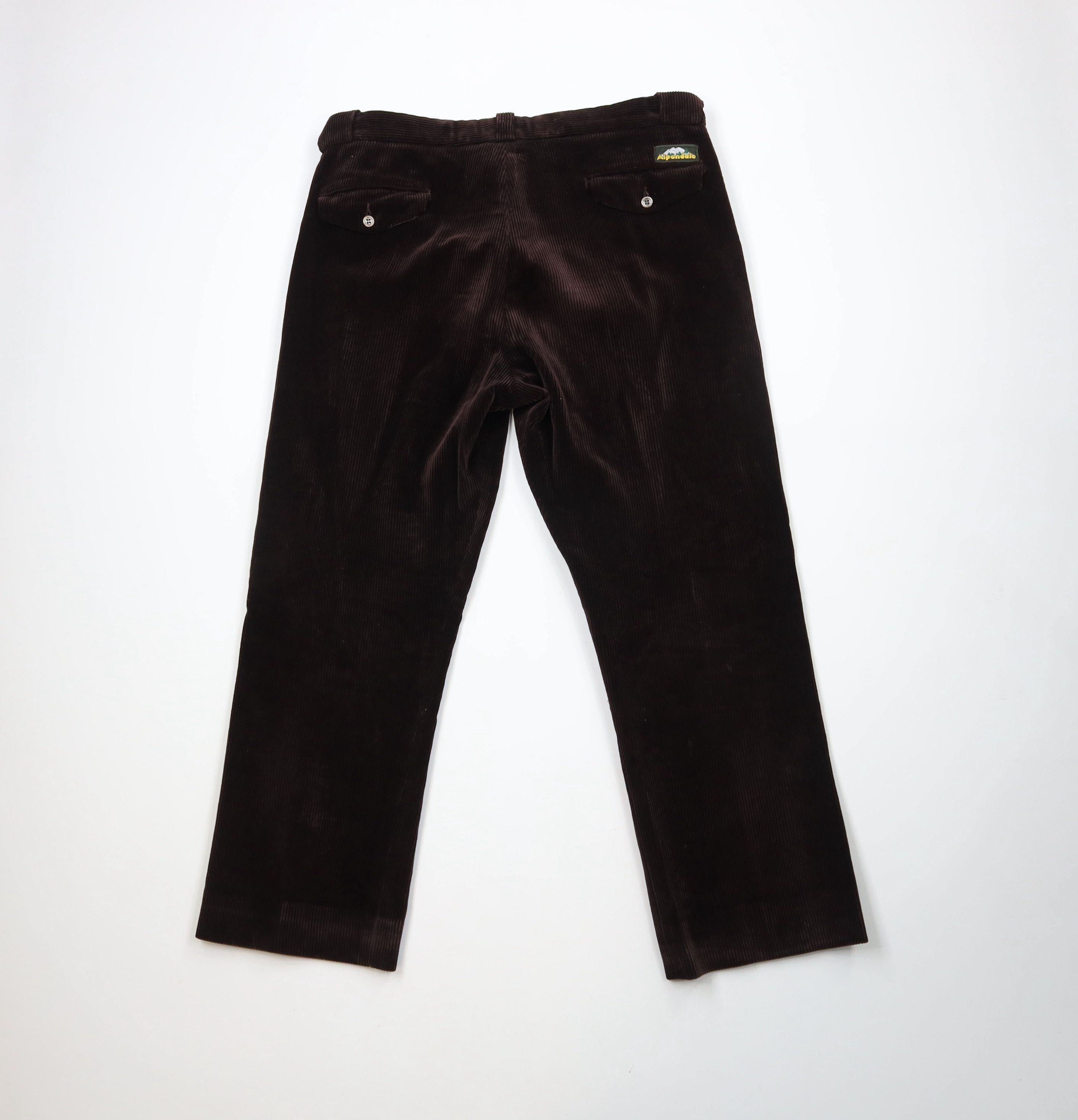 Vintage Vintage 90s Streetwear Wide Leg Corduroy Pants Brown Size US 38 / EU 54 - 10 Thumbnail
