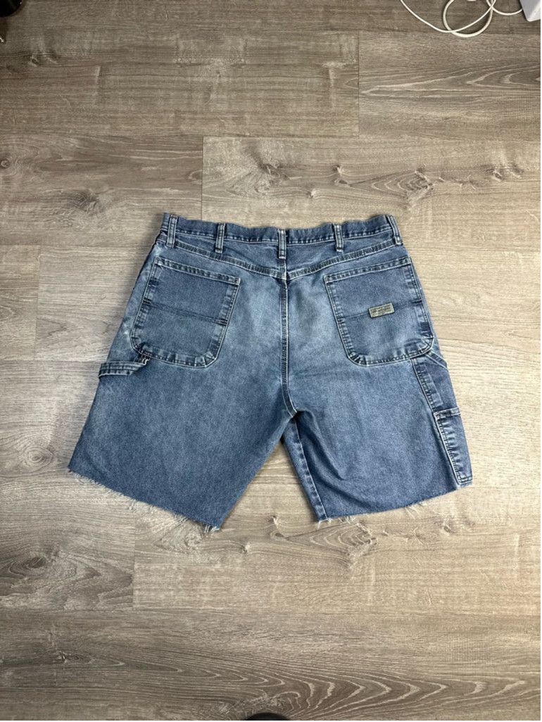 Wrangler Men's Wrangler Carpenter Denim Shorts Size 36 Blue Size US 36 / EU 52 - 1 Thumbnail