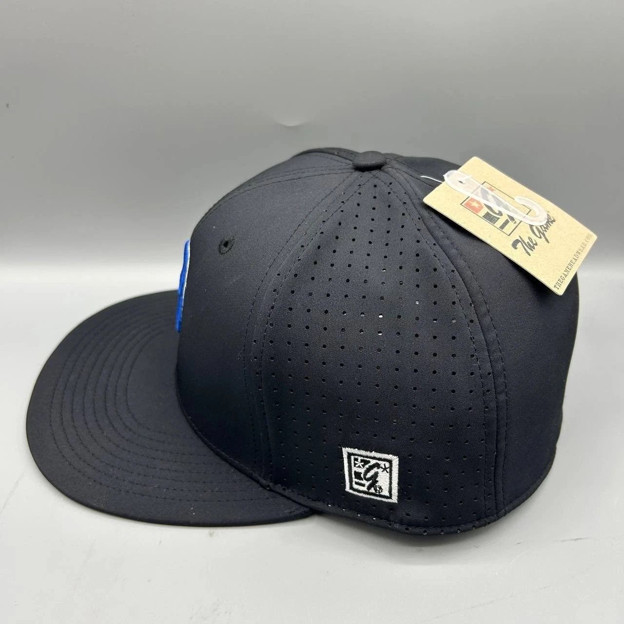 The Game Boston Red Sox Hat Men Black Gray NCAA The Game Fitted L Size ONE SIZE - 6 Thumbnail