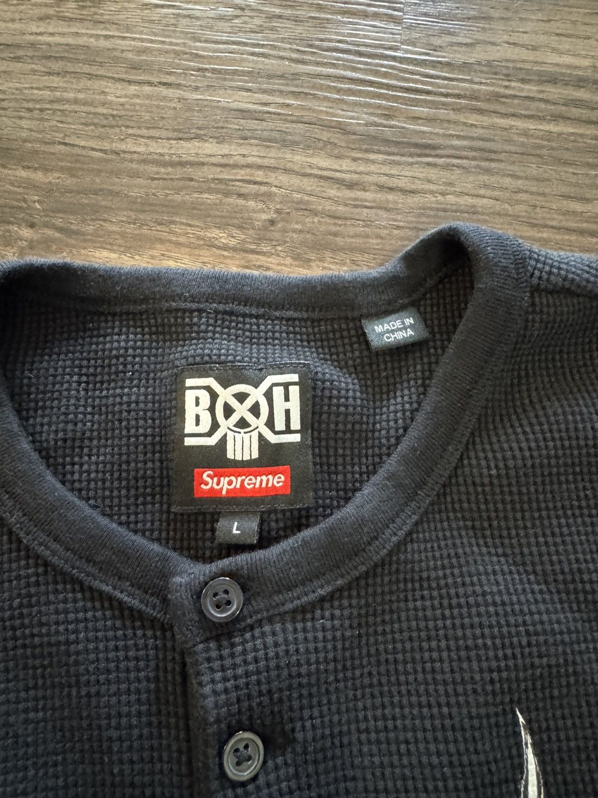 Bounty Hunter × Supreme Supreme x Bounty Hunter Henley Thermal Size US L / EU 52-54 / 3 - 4 Thumbnail