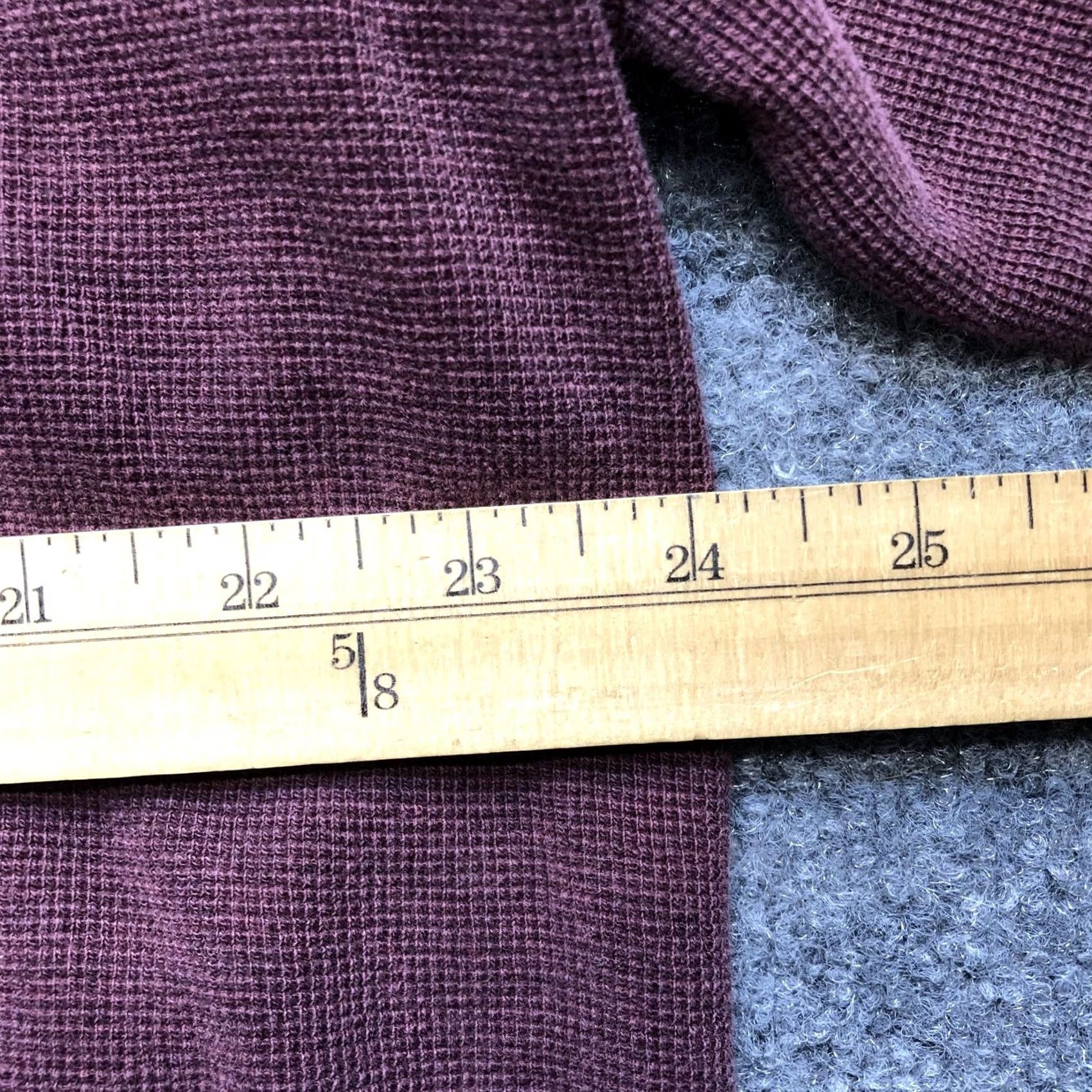 Faded Glory Faded Glory Sweatshirt Mens XL Red Thermal Knit Crewneck Pullover Shirt Casual Size US XL / EU 56 / 4 - 4 Thumbnail