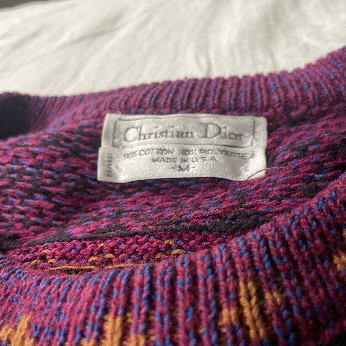 Christian Dior Monsieur Vintage Christian Dior Sweater Size US M / EU 48-50 / 2 - 2 Thumbnail