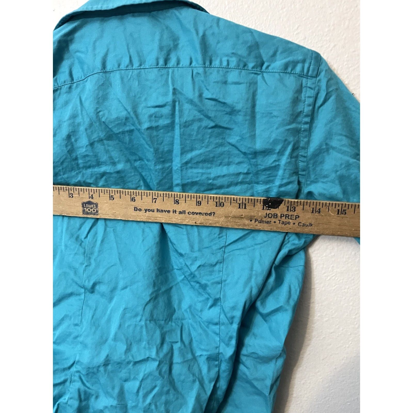 Ralph Lauren VINTAGE Ralph Lauren Blouse Women XS Blue Cropped Shirt Preppy All Seasons Size XS / US 0-2 / IT 36-38 - 5 Thumbnail