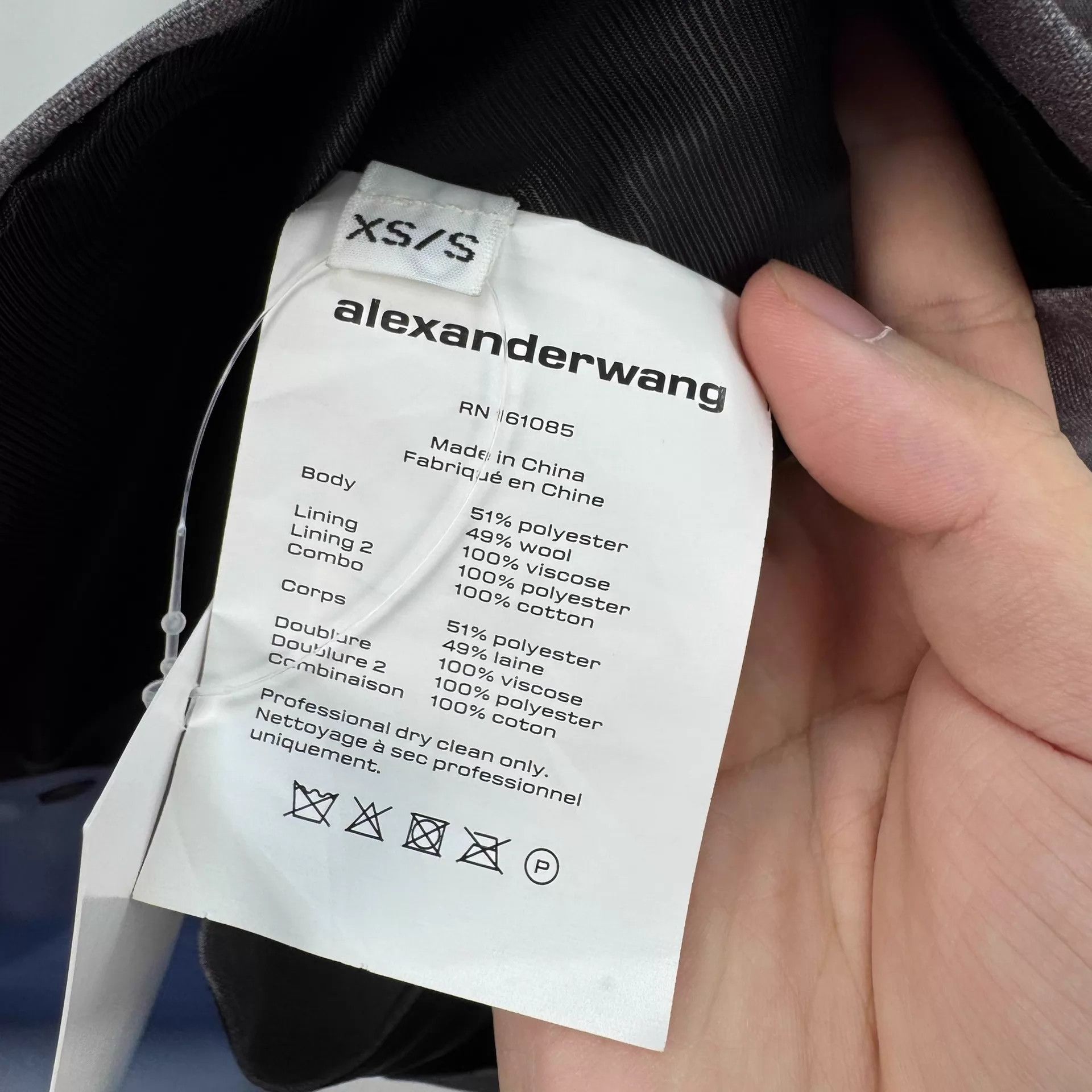 Alexander Wang Alexander Wang women's layered blazer XS 99 new Size XS / US 0-2 / IT 36-38 - 8 Thumbnail