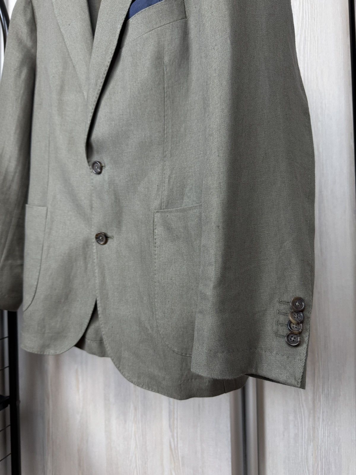 Other Pelikamo Zurich Sakko Casual pure linen unlined blazer Size 40R - 5 Thumbnail