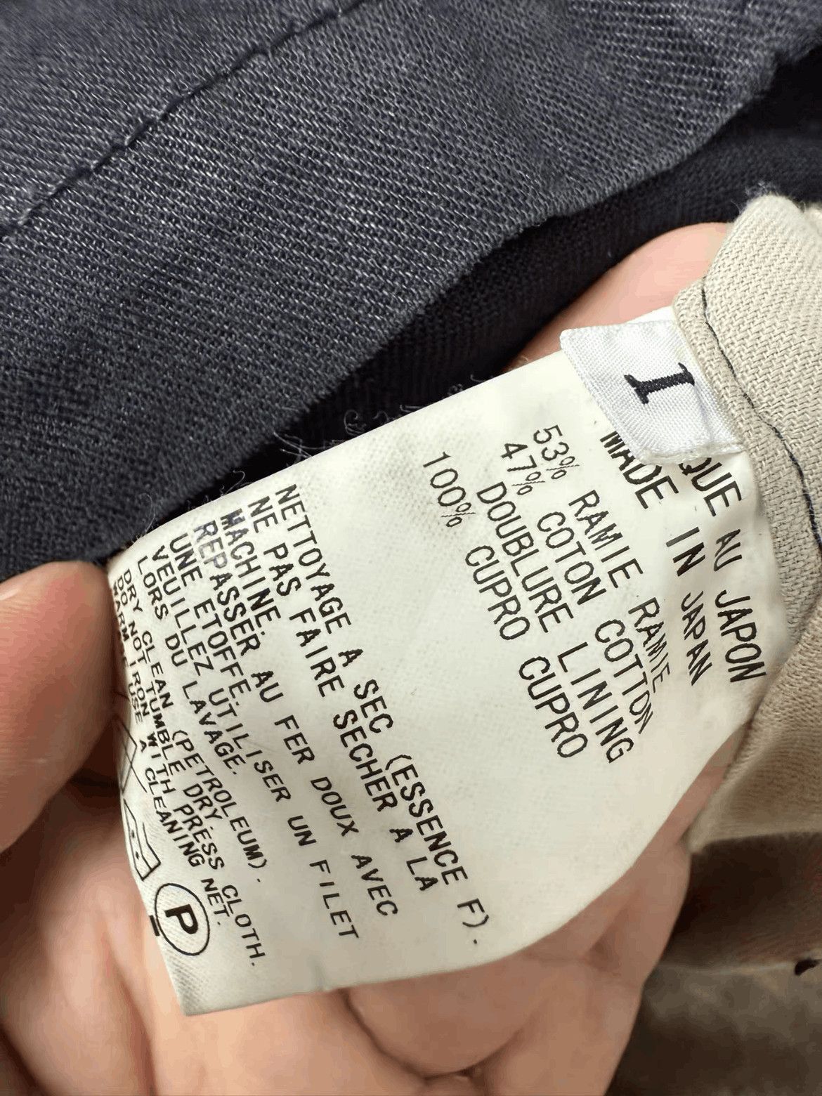 Yohji Yamamoto Yohji Yamamoto Yohji Yamamoto Y's Linen Zip-up Jacket-2506 Size US S / EU 44-46 / 1 - 8 Thumbnail