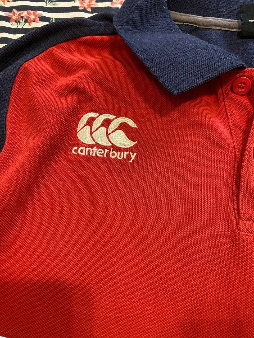 Canterbury of New Zealand Men's Canterbury Size L Polo Casual Logo Print Size US L / EU 52-54 / 3 - 4 Thumbnail