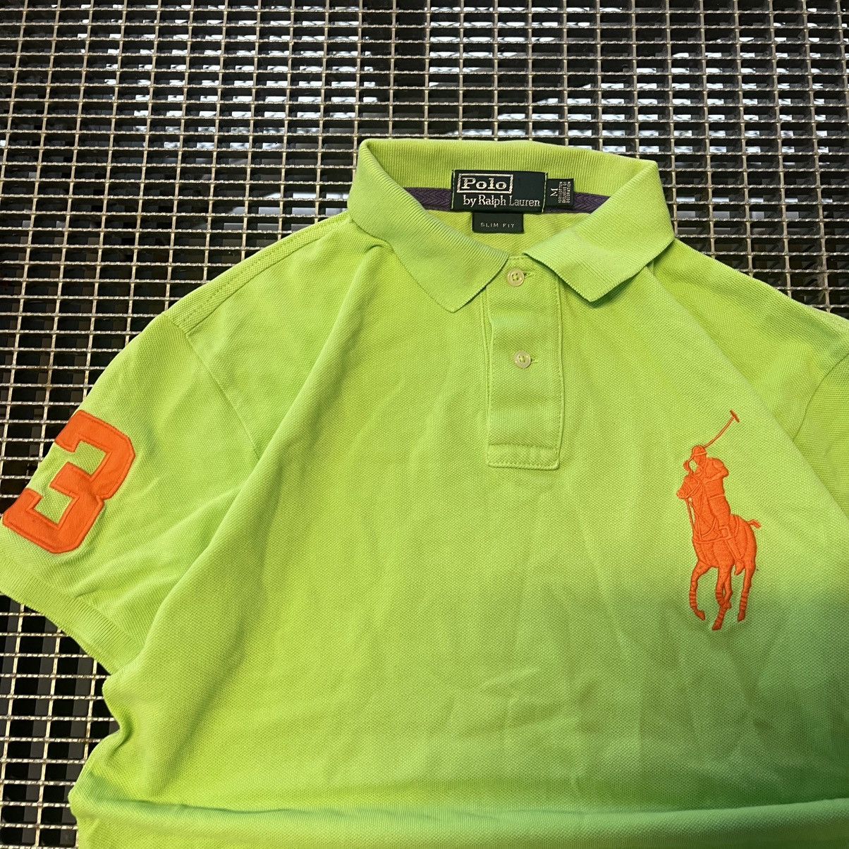Polo Ralph Lauren Vintage Polo Ralph Lauren Rugby Shirt Big Pony Chief Keef Size US M / EU 48-50 / 2 - 5 Thumbnail