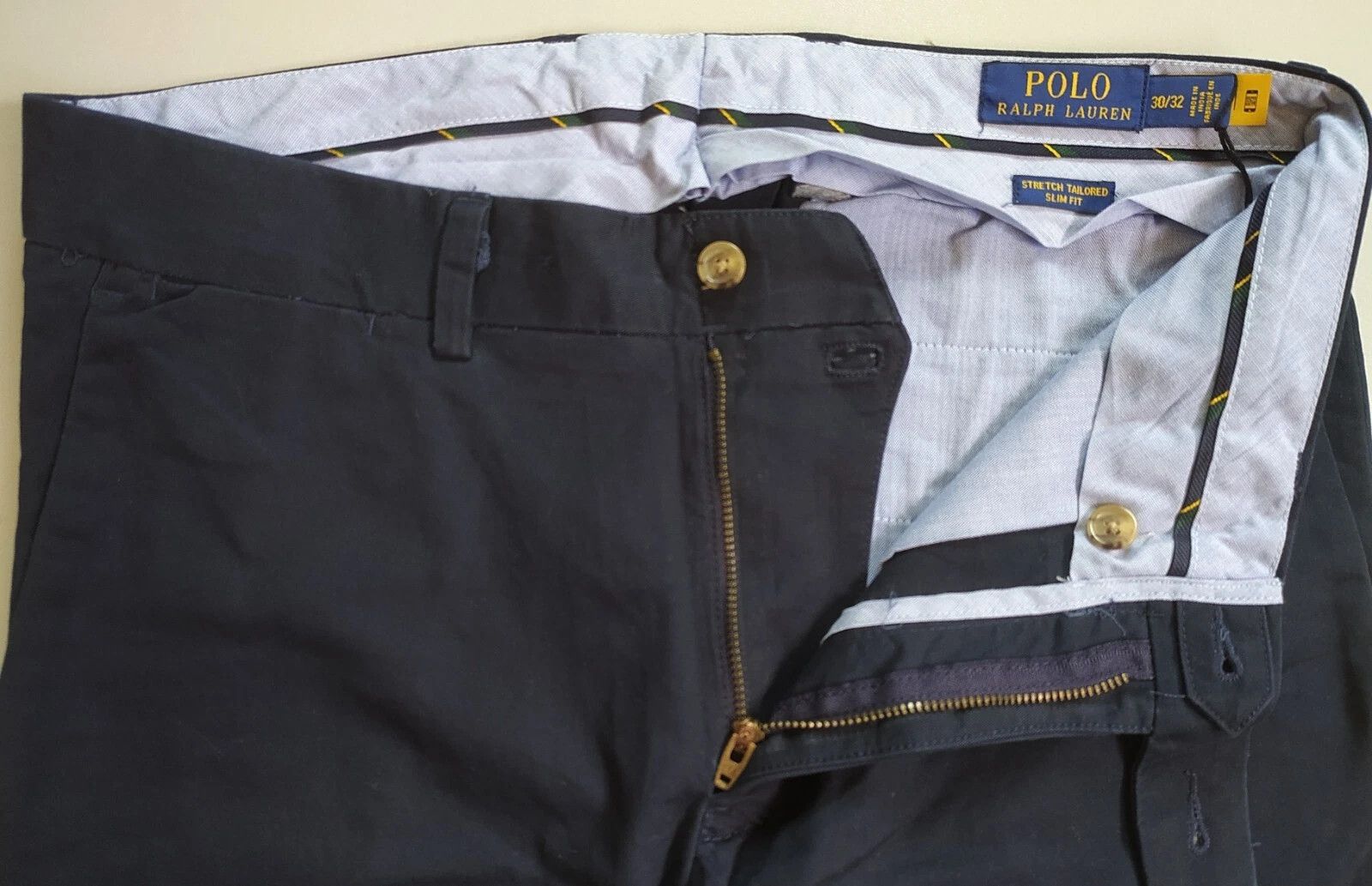 Polo Ralph Lauren Polo Ralph Lauren Stretch Slim Fit Chino Trouser FTP 0124 Size US 30 / EU 46 - 5 Thumbnail